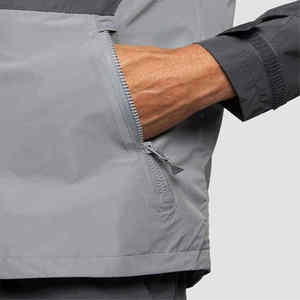 Chaqueta cortavientos personalizada para hombre, impermeable, con capucha, ligera, de tela ecológica, para invierno. - Product Image 5