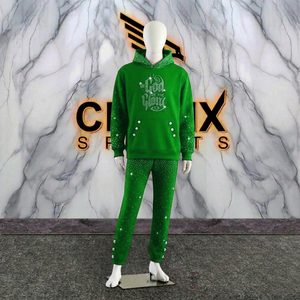 Sudadera con Capucha Personalizada para Hombre CLOVIX SPORTS, 100% Algodón, Diseño con Bordado y Estampado Puff, Fabricante de Sudaderas al por Mayor - Product Image 1