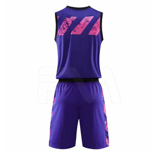 Quick Dry Tackle Twill Basketball Uniform Sports Wear Youth Clothing Basketball Uniform In Stock - Product Image 2