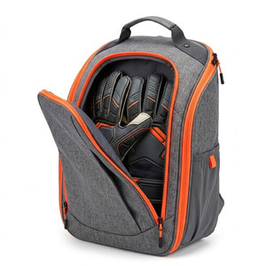 Sac de rangement compact pour gants de gardien de but en nylon de haute qualité, idéal pour l'entraînement de football, avec sangle de transport – Faible MOQ - Product Image 1