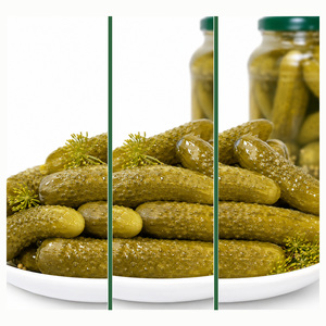 Delicious Top Notch Quality Low Price Factory In Vietnam <b>Pickled</b> Gherkins in Brine Packed in 540ml Mason <b>Jar</b> - Product Image 5
