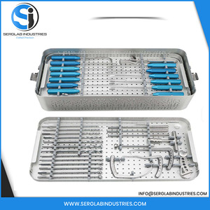 Kit d'instruments orthopédiques de qualité supérieure avec outils chirurgicaux généraux pour bloc opératoire en acier inoxydable - Product Image 6
