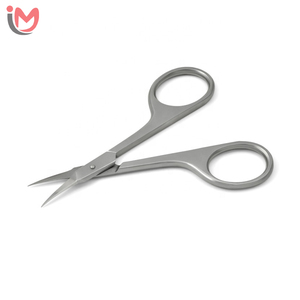 Ciseaux de manucure en acier inoxydable à lame courbée, outils de pédicure fins et précis pour le soin des cuticules, usage beauté, vente en gros OEM - Product Image 5