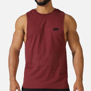 Fitness Clothing Pakistan Made Knitted 100% Cotton Breathable Gym <b>Singlet</b> Factory Direct Sale Plus Size Summer Wear <b>Men</b> <b>for</b> - Product Image 1