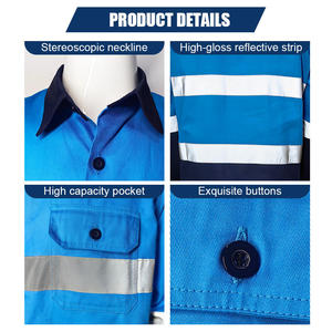 Vêtements de sécurité réfléchissants à haute visibilité, vente en gros de vêtements de travail pour hommes, veste de travail avec capuche - Product Image 6