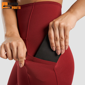 OEM Casual Wear Tight Breathable Fitness <b>Leggings</b> Custom Spandex/Nylon Sport Girls High Waisted Workout <b>Leggings</b> - Product Image 6