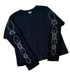 Double Sleeve Shirt Character Lighting Autumn Graphic Design Zipper-Up Hooded Sweatshirt for Men Women Unisex - Product Image 4