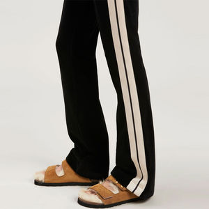 Pantalon de jogging streetwear ample et oversize pour femme avec poches latérales, coupe évasée - Product Image 4