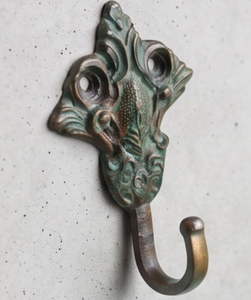 Antique Handcrafted Wall <b>Hooks</b> Stylish Design Perfect for Home Decoration And Storage Organization Heritage Style Wall Accent - Product Image 1