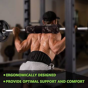 Barre de musculation Misha Sports 3 en caoutchouc antidérapant de haute qualité, écologique, réglable, avec logo personnalisé, pour soulager le cou et les épaules - Product Image 6