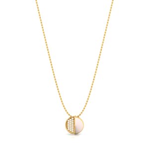 Collier en diamant de laboratoire pour femmes avec accents de pierres brillantes pour bijoux fins et collections de mariée - Product Image 5