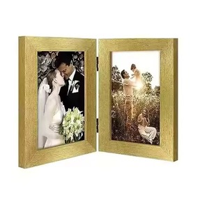 High Quality Metal Glass <b>Picture</b> <b>Frame</b> Elegant Photo Display Home Decor - Product Image 1