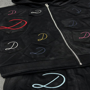 ชุดวอร์มผู้ชายคุณภาพสูง ปักโลโก้ได้ตามต้องการ แบบ 2 in 1 ผ้าฝ้าย ระบายอากาศ กันลม แห้งเร็ว เหมาะสำหรับฤดูหนาว - Product Image 3