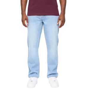 <b>Men</b> Loose Baggy Breathable Washable Denim <b>Jeans</b> Casual Straight Fit Winter Spring 3D <b>Print</b> OEM ODM - Product Image 1