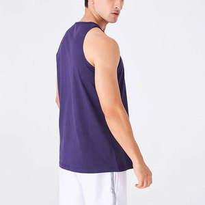เสื้อกล้ามกีฬาแบบไม่มีแขน ระบายอากาศได้ดี รุ่นใหม่ ขายดี เสื้อกล้ามผู้ชายคุณภาพสูง แห้งเร็ว - Product Image 4