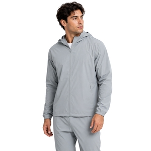 Conjunto Deportivo Ligero de Dos Piezas con Chaqueta de Nylon con Cierre Completo y Pantalones con Cintura Elástica para Correr y Entrenar - Product Image 3