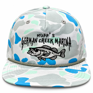 Gorra Trucker de Caza de 5 Paneles con Camuflaje de Pato Personalizada, Snapback con Logotipo de Parche Tejido, Fabricante de Vietnam, OEM ODM, Venta al por Mayor, Fábrica de Camuflaje - Product Image 4