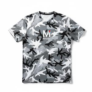 Camiseta de Caza Mossy Oak al por Mayor, Ligera, con Protección UV, Táctica, Transpirable, Camuflaje Forestal, para Senderismo - Product Image 1