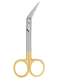 กรรไกรตัดเนื้อเยื่ออริส ปลายแหลม ตรง โค้ง สำหรับการผ่าตัดตา ใช้งานด้วยมือ ระดับมืออาชีพ ได้รับการรับรองมาตรฐาน ISO - Product Image 1