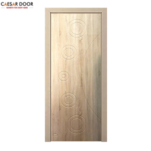 Porte composite moderne pour chambre à coucher, imperméable, finition placage bois, WPC, ouverture latérale à battant, appartements, hôtels, villas - Product Image 2