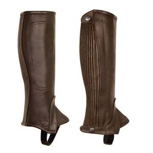 Cuero de vaca Premium para montar a caballo de alta calidad, medio CHAPS ecuestres personalizados/medio CHAPS de cuero Premium ecuestre - Product Image 2