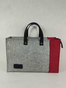 Sac fourre-tout en jute réutilisable et écologique avec logo personnalisé, fermeture éclair, nouveau style, grande taille pour la plage, les voyages et le shopping - Product Image 1