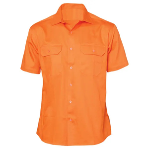 Camisa de Trabajo de Seguridad para Hombre, Color Caqui, Manga Larga, Resistente al Agua, Certificación CE, con Bolsillos en el Pecho, Transpirable, Uniforme de Algodón - Product Image 3