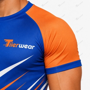Rashguard BJJ personnalisé 235 GSM en polyester et élasthanne, t-shirt de compression durable et extensible pour No-Gi, Jiu-Jitsu, grappling, entraînement MMA - Product Image 6