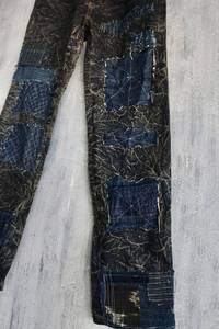 Jeans de Mezclilla Vintage para Mujer, Corte Regular, Cintura Media, Cinco Bolsillos, Lavado Desgastado, Pantalones de Algodón de Longitud Completa - Product Image 2