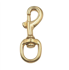 Mousqueton pivotant robuste en alliage d'aluminium avec finition électrolytique pour porte-clés et laisse de chien – Diverses catégories de produits - Product Image 1