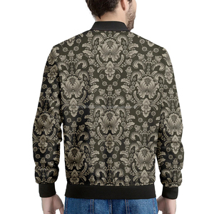 100% tela de poliéster 2025 chaqueta de bombardero de sublimación hecha a medida para hombres última llegada chaqueta de Bombardero a prueba de viento de sublimación para hombres - Product Image 2