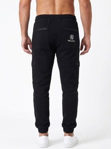 Men's <b>Oversized</b> Sweatpants <b>Joggers</b> Midweight Corduroy Fleece Track Pants Relaxed Loose Fit Elastic Waist Anti-Pilling Streetwear - Product Image 2