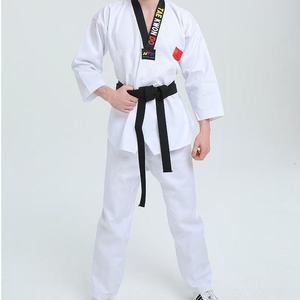 Uniforme de Taekwondo Económico 2026, Dobok ITF de Manga Corta para Competencia, Poomsae y Entrenamiento - Product Image 3