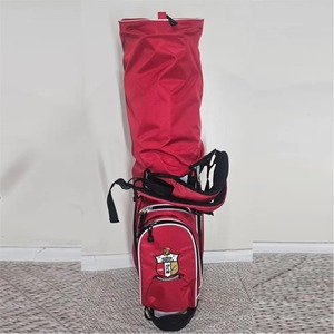 Sacs de golf Kapa Alpha Psi, sac de golf Kapa, sacs de golf rouges et blancs en stock - Product Image 4