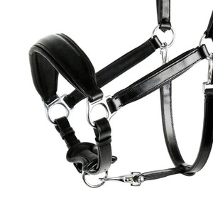 Harnais de polo réglable pour chevaux, avec nezier rembourré doux, construction durable, ajustement confortable pour l'entraînement et la manipulation équestres - Product Image 5