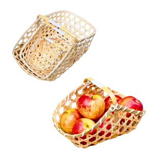 Artisan <b>Straw</b> <b>BAMBOO</b> GIFT BASKET Woven Basket for Gift Packaging and Hampers & Home Decor Export Quality - Product Image 1
