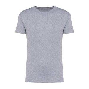 Camiseta Casual de Algodón para Hombre, Cuello Redondo, Manga Corta, Corte Regular, Color Gris - Product Image 1
