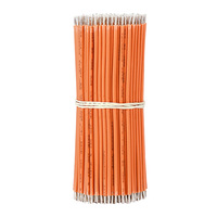 Fil électronique prédécoupé étamé aux deux extrémités, câble PVC/silicone pré-coupé, fil de raccordement électronique pré-coupé 14/16/18/20/22/24/26 AWG