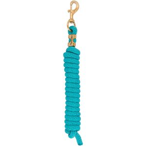 Strong Nylon Lead Rope for <b>Horses</b>-Western Ranch Use Equine Training Premium Tack <b>Brass</b> Snap Hook Customizable Sizes & Colors - Product Image 1