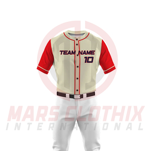 High Manufacturer Practice Wear Baseball Uniform New Arrival Latest Design Baseball Uniform For Unisex - Product Image 4