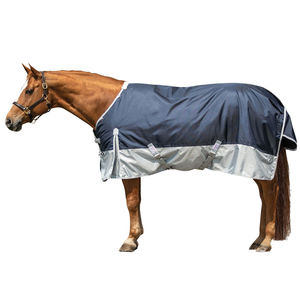 Mantas para Caballos de Malla Transpirable Impermeable de Alta Calidad para Todas las Estaciones, Servicio de Diseño Personalizado OEM ODM, Forro Polar de Poliéster - Product Image 1