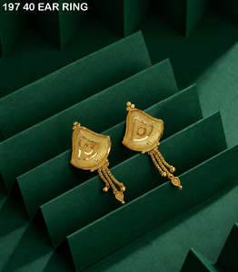 Aretes pequeños bañados en oro al por mayor, joyería india al por mayor, Johor Bahru, aretes pequeños chapados en oro, Sri Lanka - Product Image 2