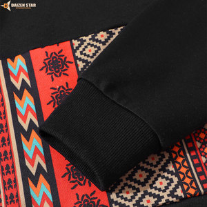 Custom Logo Winter Pullover Hoodies Oversized Streetwear Polyester/Cotton Fleece OEM Bulk Manufacturer - Product Image 4