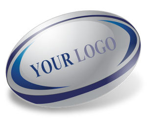 Pelota de rugby con logotipo personalizado de alta calidad para jugadores Junior Tamaño 3 Material de goma robusto y duradero para entrenamiento - Product Image 5