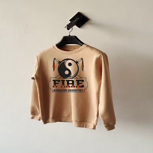 เสื้อสเวตเชิ้ตสตรีทแวร์สำหรับฤดูหนาวปี 2025 พร้อมโลโก้และลายพิมพ์ด้านหน้าแบบกำหนดเอง คุณภาพสูง ไซส์พลัส ผ้าฝ้ายฟลีซ - Product Image 2