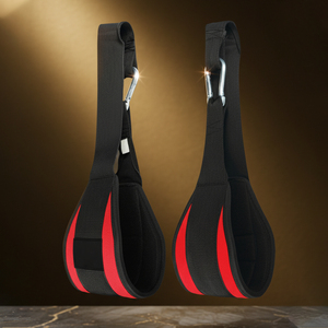 Correas Abdominales Colgantes para Barra de Dominadas, Soporte Profesional Acolchado para Brazos, Soporte Vertical para Piernas, Gimnasio, Poliéster, Precio Económico, OEM - Product Image 4