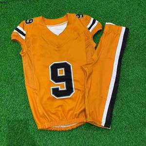 Uniformes de Fútbol Americano Personalizados con Sublimación, Precio de Fábrica, MOQ Bajo, Transpirables, Unisex - Product Image 3
