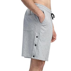 Logo personnalisé en gros hommes décontracté ample Bermuda Shorts homme Fitness course pantalons courts coton cordon sport Shorts de gymnastique - Product Image 2