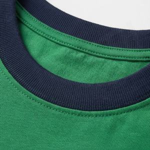 Camiseta de Algodón de Manga Corta para Mujer, con Logotipo Personalizado, para Verano, Suministro Directo de Fábrica, Color Personalizado, Transpirable, a la Moda - Product Image 4