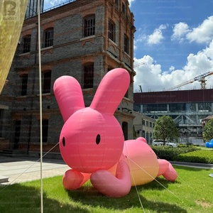 Atractiva Escultura <span class=keywords><strong>de</strong></span> <span class=keywords><strong>Conejo</strong></span> Inflable Grande y Colorida <span class=keywords><strong>de</strong></span> Tela Oxford para Decoración <span class=keywords><strong>de</strong></span> Festivales/Eventos/Mercados/Actividades/Zoológicos - Product Image 1